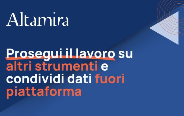 Cover esportazione dati