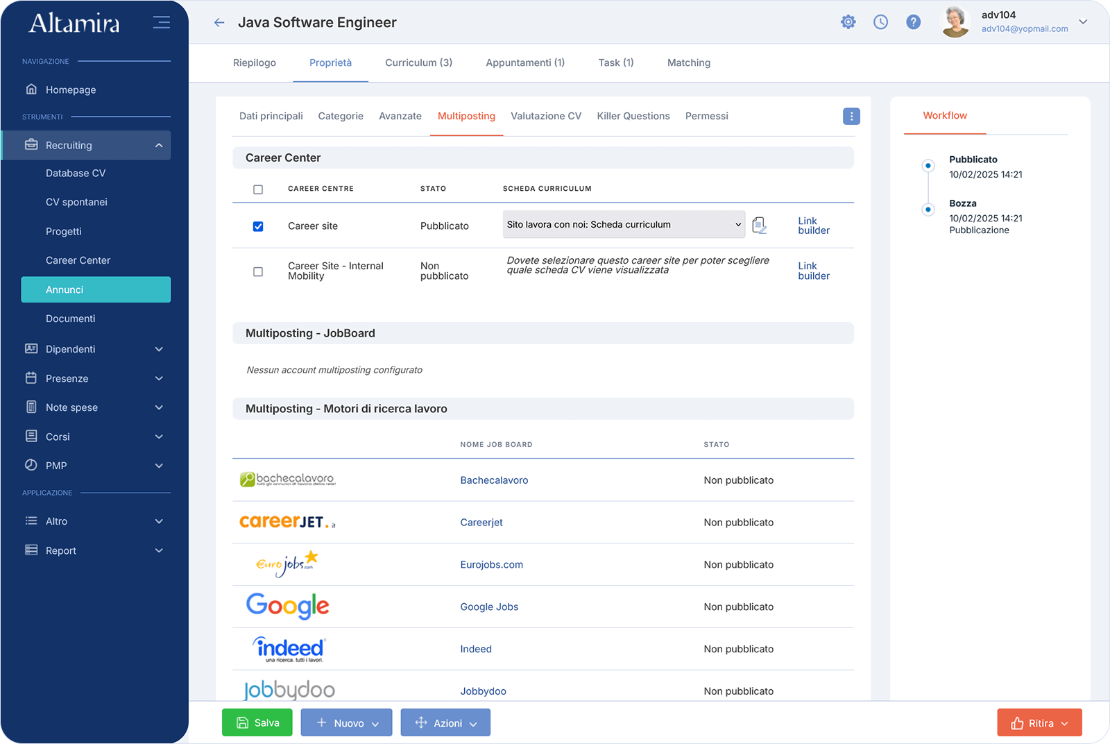 multiposting Altamira Recruiting