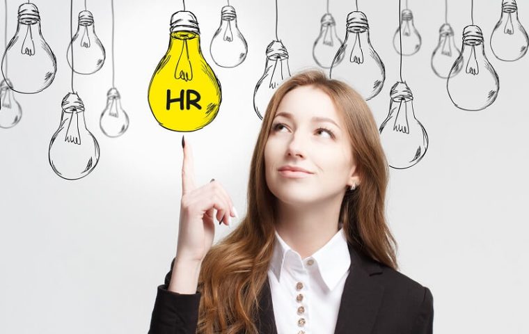 Digital HR Transformation concept