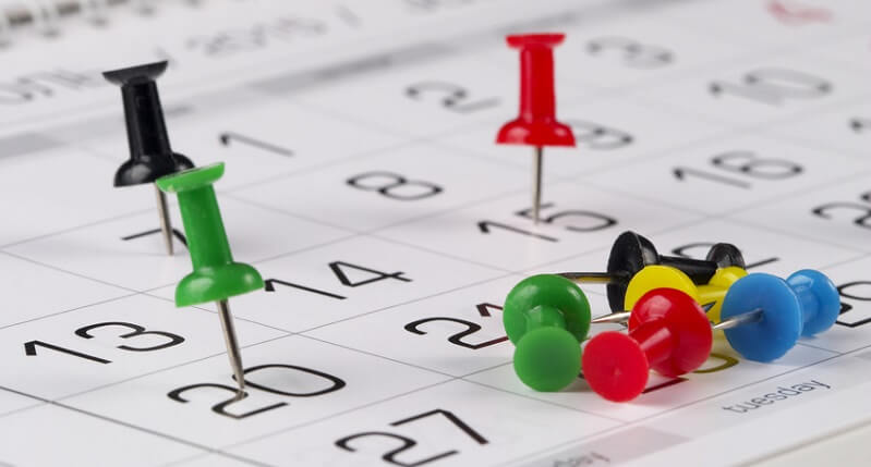 calendario gestione assenze