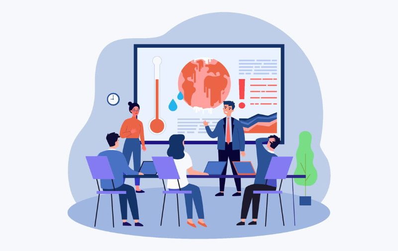effetti sulla produttività a lavoro del riscaldamento globale
