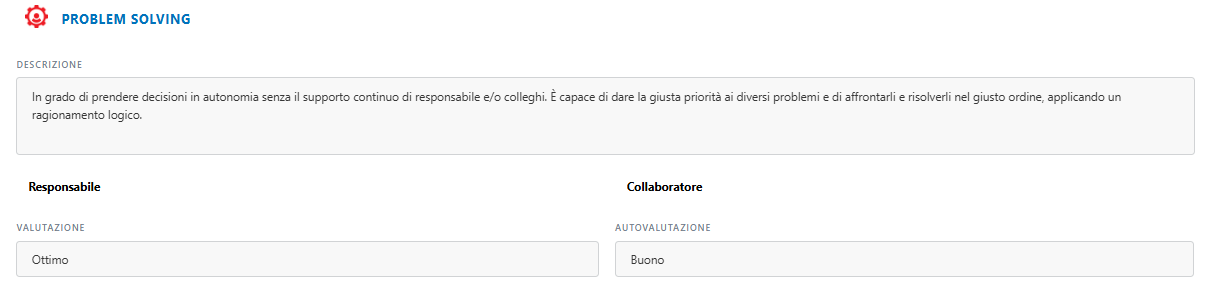 Autovalutazione nei sistemi di performance management