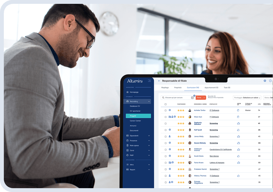 Altamira Recruiting Vantaggi