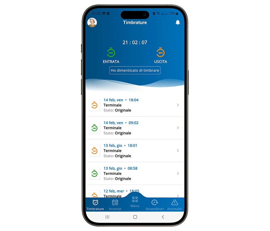 Gestione del Tempo Altamira HRMobile