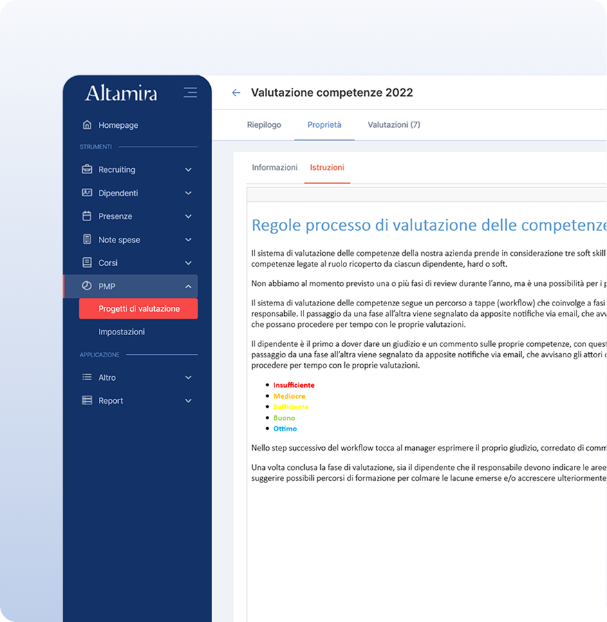 Sistema di Valutazione